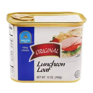 Giăm Bông Truyền Thống, Original, Luncheon Loaf, Pork & Chicken, 12 oz (340g) - BRISTOL