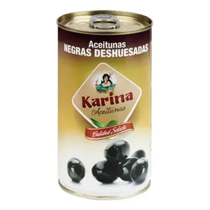 Oliu Đen Nguyên Trái, Whole Black Olives, Aceitunas Negras con Hueso (350g) - KARINA