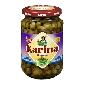 Nụ Bạch Hoa Ngâm, Alcaparras, Pickled Caper Bush, Gluten Free (360g) - KARINA