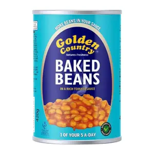 Đậu Sốt Cà, Baked Beans in Rich Tomato Sauce (420g) - GOLDEN COUNTRY