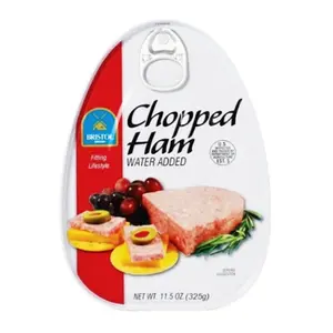 Thịt Hộp Cắt Lát, Chopped Ham, Water Added, 11.5 oz (325g) - BRISTOL