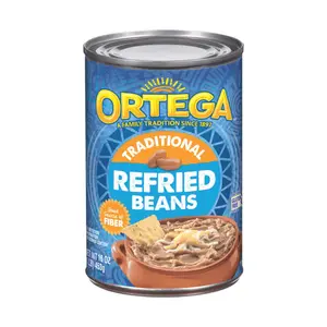 Đậu Tán Chiên, Traditional Refried Beans, 16 oz (453g) - ORTEGA