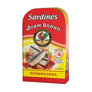 Cá Trích Sốt Cà Chua, Sardines in Tomato Sauce (120g) - AYAM BRAND