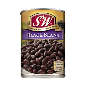 Đậu Đen, Black Beans, 15 oz (425g) - S&W