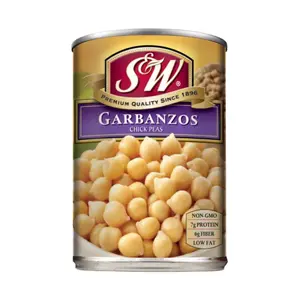 Đậu Gà, Garbanzos, Chick Peas, 15 oz (425g) - S&W