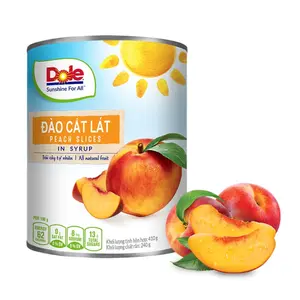 Đào Cắt Lát Ngâm Siro, Peach Slices in Syrup (410g) - DOLE