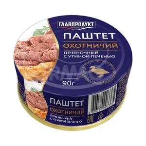 Pate Gan Vịt, Duck Liver, 3.2 oz (90g) - GLAVPRODUCT