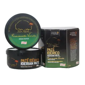 Pate Lợn Iberico Tiêu Xanh, Paté Iberico, Green Pepper, 2 Hộp (156g) - COREN