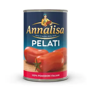 Cà Chua Bóc Vỏ Nguyên Trái, Pelati (400g) - ANNALISA