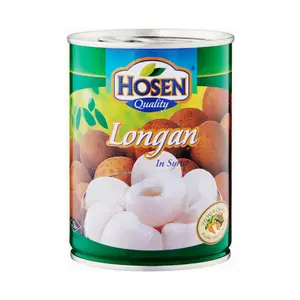 Nhãn Ngâm Đóng Lon, Longan in Syrup (565g) - HOSEN