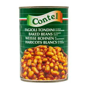 Đậu Trắng Sốt Cà, Baked Beans in Tomato Sauce (400g) - CONTEL