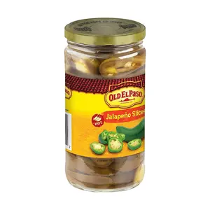 Ớt Jalapeno Xắt Lát, Hot Jalapeno Slices, 12 oz (340g) - OLD EL PASO
