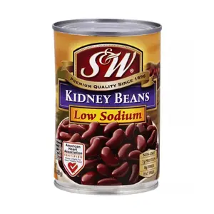 Đậu Thận Ít Muối, Kidney Beans, Low Sodium, 15.25 oz (439g) - S&W
