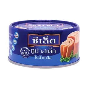 Cá Ngừ Xắt Khúc Ngâm Nước Muối, Tuna Steak in Brine (165g) - SEALECT