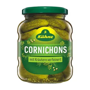 Dưa Chuột Ngâm Thì Là & Hành, Cornichons, Dill & Onions (330g) - KUEHNE