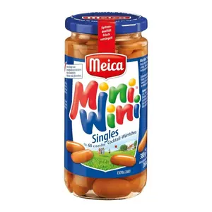Xúc Xích Mini, Mini Wini Singles Cocktail-Wurstchen, 60 Miếng (380g) - MEICA