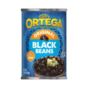 Đậu Đen, Original Black Beans, Gluten Free, 15 oz (425g) - ORTEGA
