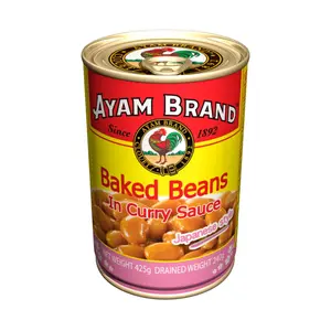 Đậu Sốt Cà Ri, Baked Beans in Curry Sauce (425g) - AYAM BRAND