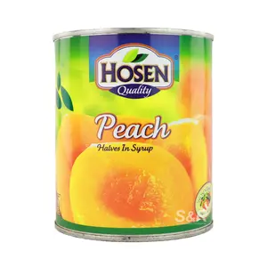 Đào Cắt Nửa Trái Ngâm Siro, Peach Halves in Syrup (825g) - HOSEN