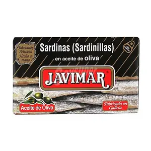 Cá Mòi Mini Ngâm Dầu Oliu, Sardinas (Sardinillas) en Aceite de Oliva (90g) - JAVIMAR