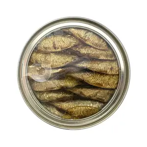 Cá Trích Hun Khói Ngâm Dầu, Sprats in Oil, Naturally Smoked (160g) - VITAFISH