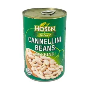 Đậu Trắng Ngâm Nước Muối, Cannellini Beans in Brine (400g) - HOSEN