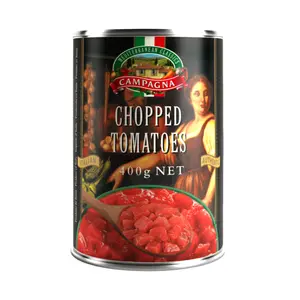 Cà Chua Băm Nhỏ, Chopped Tomatoes (400g) - CAMPAGNA