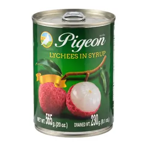 Vải Ngâm Nước Đường, Lychees in Syrup, 20 oz (565g) - PIGEON