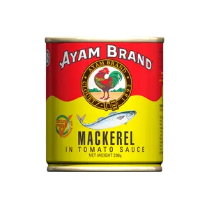 Cá Thu Sốt Cà Chua, Mackerel in Tomato Sauce (230g) - AYAM BRAND