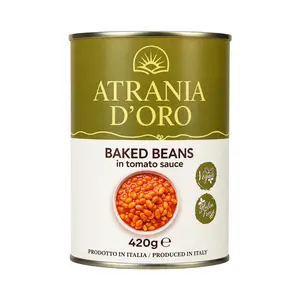 Đậu Hầm Sốt Cà Chua, Baked Beans in Tomato Sauce (420g) - ATRANIA D'ORO