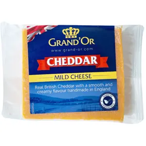 Phô Mai Cheddar Cam, Red Cheddar, Mild Cheese (200g) - GRAND'OR