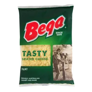 Phô Mai Cheddar Bào Sợi, Tasty Grated Cheese, Cheddar (250g) - BEGA