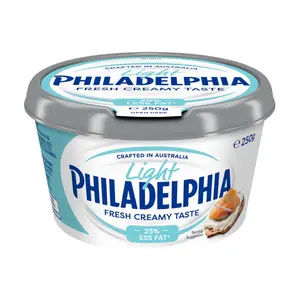 Kem Phô Mai Ít Béo, Philadelphia, Light Cream Cheese, 25% Less Fat (250g) - KRAFT