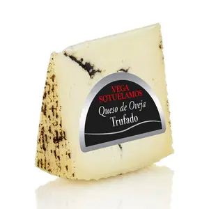 Phô Mai Nấm Truffle, Quesdo de Oveja Truffado (200g) - VEGA SOTUELAMOS