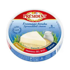 Phô Mai Phết, Fromage Fondu Spreadable Cheese, 8 Miếng (120g) - PRESIDENT
