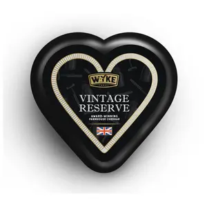 Phô Mai, Vintage Reserve, Award-Winning Farmhouse Cheddar, Heart Shape (100g) - WYKE FARMS