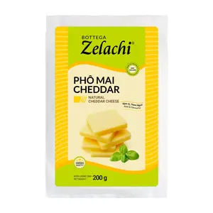 Phô Mai Cheddar, Natural Cheddar Cheese (200g) - BOTTEGA ZELACHI