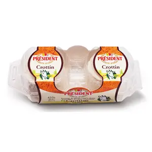 Phô Mai Sữa Dê, Crottin, Goat`s Cheese, 2 Phần (120g) - PRESIDENT