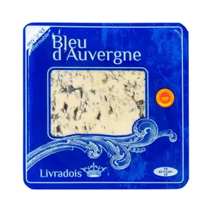 Phô Mai Xanh, Bleu d`Auvergne, Blue Cheese (125g) - LIVRADOIS