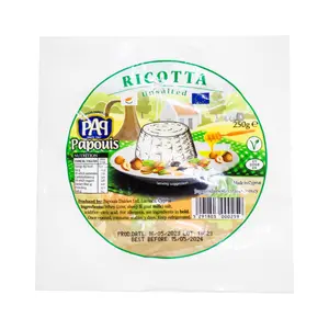 Phô Mai Ricotta Không Thêm Muối, Ricotta, Unsalted (250g) - PAPOUIS DAIRIES