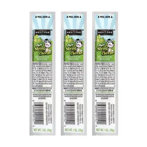 Phô Mai Que, Mozzarella String Cheese, 3 Que (84g) - AMERICAN HERITAGE