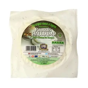 Phô Mai Nướng Cho Burger, Papouis Halloumi Cheese for Burgers (250g) - PAPOUIS DAIRIES