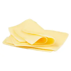 Phô Mai Trắng Lát, White Cheddar Slices (120g) - VACHE BLEUE