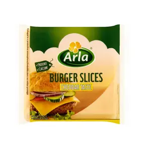 Phô Mai Lát Cheddar, Burger Slices, Cheddar Taste, 10 Lát (200g) - ARLA