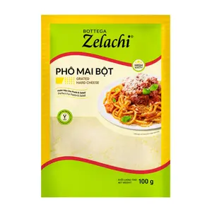 Phô Mai Bột, Grated Hard Cheese, Italian Style (100g) - BOTTEGA ZELACHI