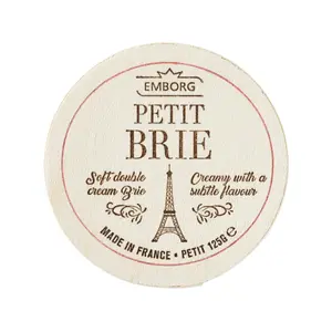 Phô Mai, Petit Brie, Soft Double Cream Brie (125g) - EMBORG