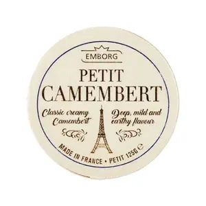 Phô Mai, Petit Camembert, Classic Creamy Camembert (125g) - EMBORG