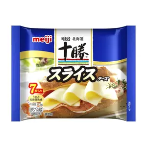 Phô Mai Lát, Hokkaido-Tokachi, Cheese Slices, 7 Lát (112g) - MEIJI