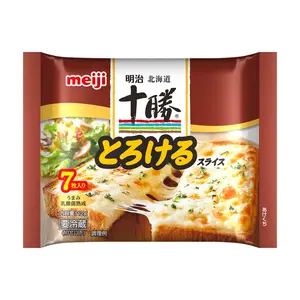 Phô Mai Lát Tan Chảy, Hokkaido-Tokachi, Cheese Slices, Melty Type, 7 Lát (112g) - MEIJI