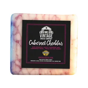 Phô Mai Rượu Vang, Cabernet Cheddar (113g) - VINTAGE CHEESE COMPANY